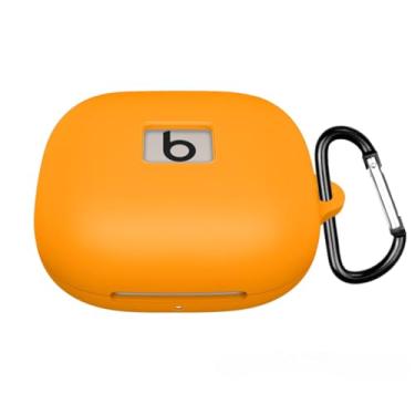 Imagem de Capa de fone de ouvido para Powerbeats Pro 2 capa de silicone à prova de queda à prova de poeira compartimento de carregamento capa para fone de ouvido