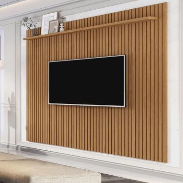 Imagem de Painel Ripado até 84 Polegadas com Prateleira Versatil 2.2