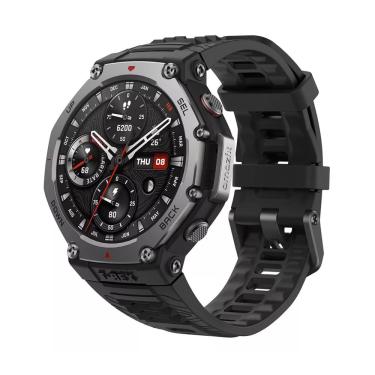 Imagem de Relógio Smartwatch Amazfit t-rex 3 Ônix Gps Integrado, Tela Amoled 48.5mm, A2323
