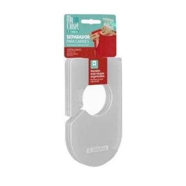 Imagem de Separador Para Separar Cabides Branco Ordene