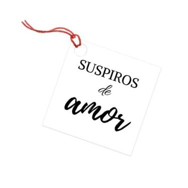 Imagem de 20 Tag Para Presente Encomenda Com Furo - Nicolados, suspiros de amor