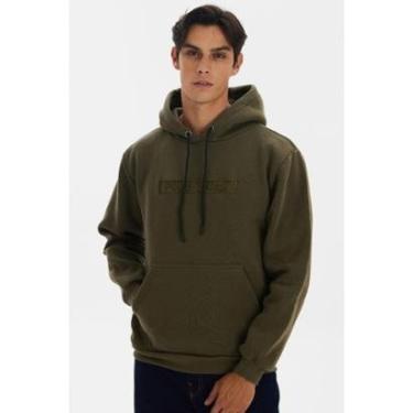 Imagem de Blusa Moletom Masculina Canguru Fechado Polo Wear Verde Escuro-Masculino