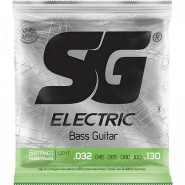 Imagem de Encordoamento P/ Baixo 6 Cordas 0.32 Light Sg