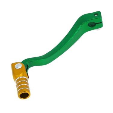 Imagem de INFINAUTO Alavanca de câmbio dobrável de motocicleta para Kayo T6 Pedal Shift Braço verde dourado prateado