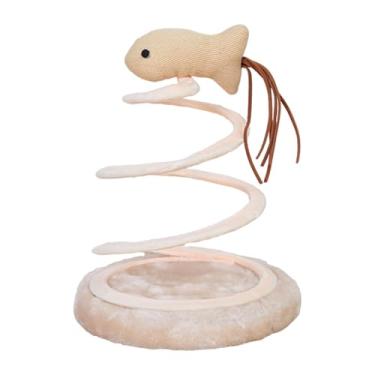 Imagem de predolo Brinquedo interativo para provocar gatos, arranhador de pelúcia para gatos, exercício criativo para gatinhos, jogo de ação com mola, brinquedos, Rato