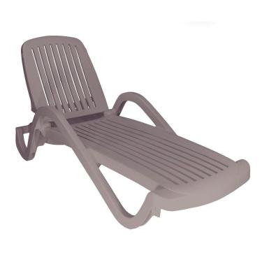 Imagem de Espreguiçadeira Tramontina Copacabana Polipropileno Camurça Tramontina