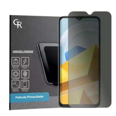 Imagem de Película Hidrogel Privacidade Frontal Compativel Com Xiaomi Poco M5s -