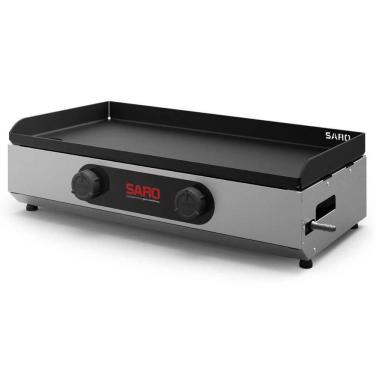 Imagem de Chapa Bifeteira Hamburguer e Sanduicheira 70x30cm Gás GLP Saro