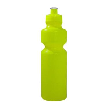 Imagem de Kit 30 Squeezes 750Ml Amarelo Neon Plástico Premium