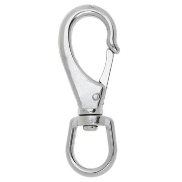 Imagem de Mosquetão Inox Com Destorcedor 98Mm