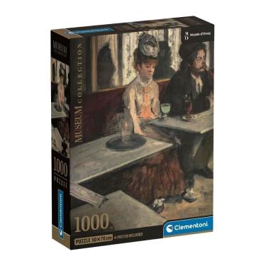 Imagem de Puzzle 1000 Peças Café - Degas - Clementoni 39974