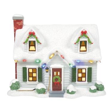 Imagem de Department 56 Peanuts Village Peppermint Patty The Reichardt House Lit Building, 18 cm, multicolorido