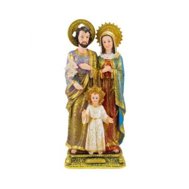 Imagem de Sagrada Família 50cm - Enfeite Resina - Tasco