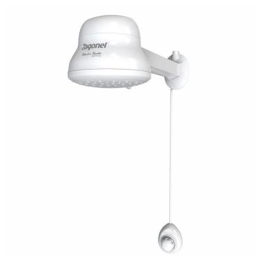 Imagem de Chuveiro Zagonel Ducha Master Banho Eletrônico Branco