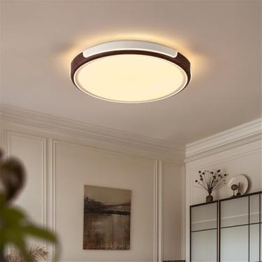 Imagem de Simplicidade Moderna Quarto Lâmpada De Teto LED Moda Arte Sala De Estar Estudo De Restaurante Quarto Infantil Corredor Varanda Luz (3834 D50CM)