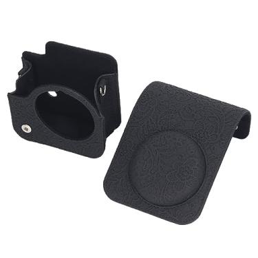 Imagem de Generic Bolsa de Câmera Instantânea, Câmera Instantânea de Transporte 3D Pattern PUL para Tirar Uma Foto (Renda preta)