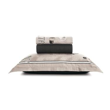 Imagem de Jogo de Lençol Solteiro Karsten Infantil Percal 200 fios 100% Algodão Estampado com Virol 3 peças