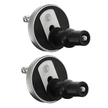 Imagem de ARTIBETTER 1 conjunto de dobradiças de assento de vaso sanitário de liberação rápida kit de fixação de assento de vaso sanitário acessórios duráveis para instalação fácil tampas compatíveis