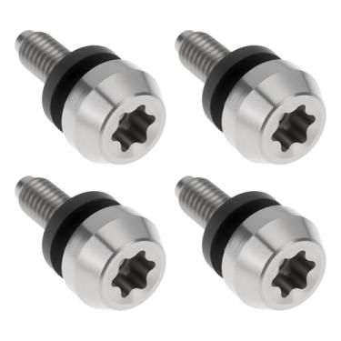 Imagem de ECSiNG 4 parafusos de golfe compatíveis com Taylormade M1 M2 SLDR R15 RBZ 2 R11S