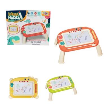 Imagem de Brinq Lousa Magica Mesinha Com Carimbo Monstrinho Wellmix Wb12050