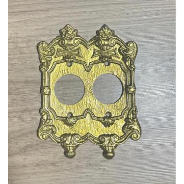 Imagem de Placa marinjet colonial 4x4 duas tomadas