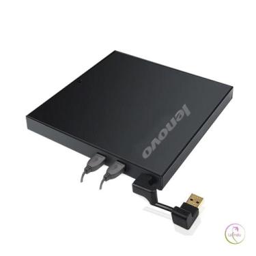 Imagem de Gravador e Leitor de DVD e CD Externo LENOVO USB para Notebook ou PC