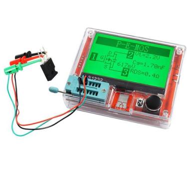 Imagem de Testador Digital de Componentes Eletrônicos LCR-T10H - Medidor de Resi