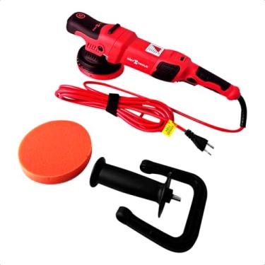 Imagem de Politriz-- Roto Orbital Vermelha Feron Ferramentas – 110V – 5” / 15mm / 900W / 60Hz | Detailer Tools