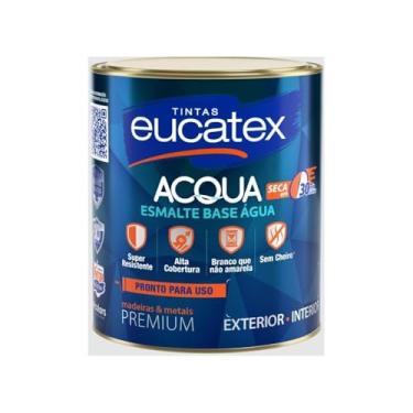 Imagem de ESMALTE ACET BASE AGUA EUCATEX ACQUA 900ML - 01.02.797 - Branco