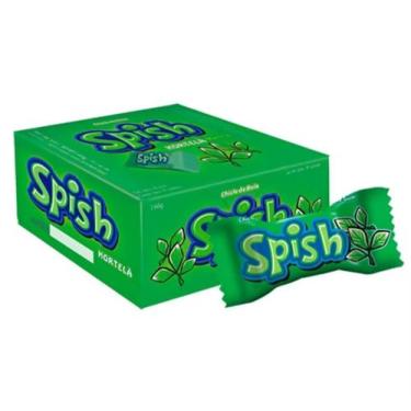 Imagem de Chiclete spish hortelã 160 g com 40 un