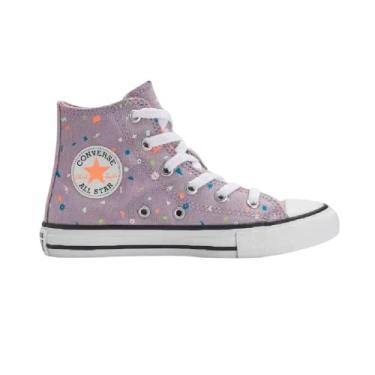 Imagem de Tenis All Star Chuck Taylor Ref Ck14120002 Branco/lilas 33