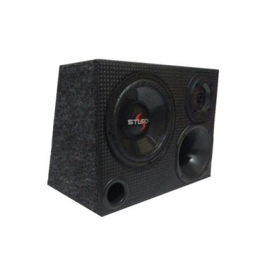 Imagem de Caixa Trio Passiva 8 Polegadas Sturdy 400 Watts RMS, Preto