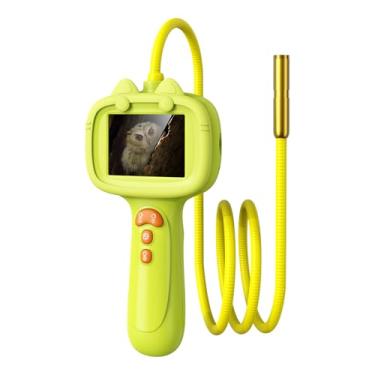 Imagem de Câmera Borescope com Luz Brinquedo Educativo STEM para Aventuras e Descoberta da Natureza Carregamento USB-C Exploração HD Design Flexível LEDs Brilhantes Presente Jovens Exploradores