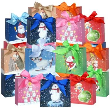 Imagem de Nimbbex 24 peças de sacos de presentes de Natal