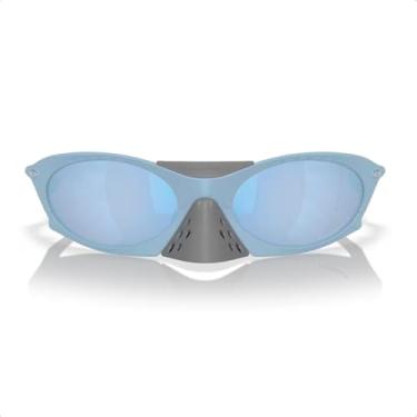 Imagem de Óculos Oakley Plantaris Matte Stonewash Prizm Deep Water Polarized