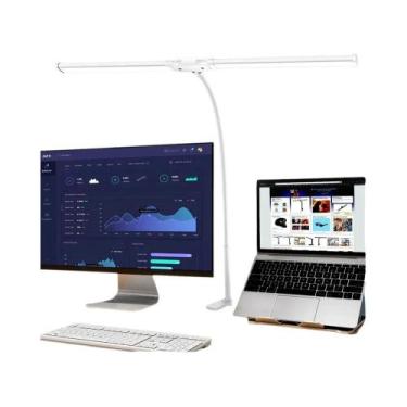 Imagem de Luminária De Mesa LED Ajustável Com Braço Flexível, Cuidado Ocular, Di