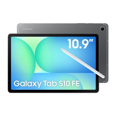 Imagem de Tablet Samsung Galaxy Tab S10 FE 10.9" Android 15 128GB Exynos 1580 Wi-Fi 13MP Caneta S Pen Capa Protetora Cinza 