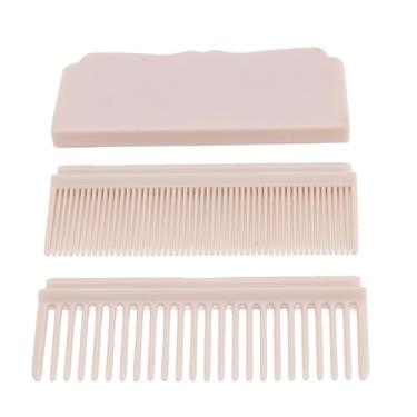 Imagem de Brrnoo Pente de Ferro Plano Acessório de Alta Temperatura Pps Carbono Largo Dente Fino Removível Alisador de Cabelo Clipe No Pente para Ferro Liso