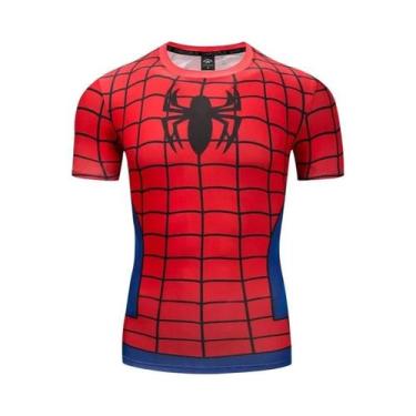Imagem de Camiseta De Halloween Do Homem-Aranha Da Marvel Para Crianças E Adulto