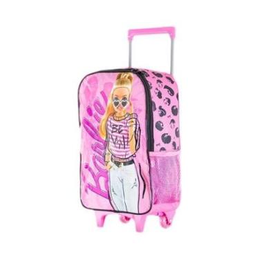Imagem de Mochila Carrinho Rosa Kids Barbie Fashion | Luxcel-Unissex