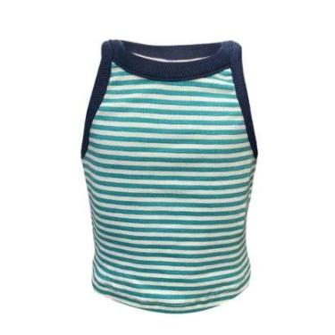 Imagem de Blusa Hering Infantil Menina Manga Curta Azul-Feminino