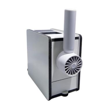 Imagem de MotiveTech Separador de de painço, máquina de joeirar grãos com ventilador manual, prática máquina para soprar ração para pássaros em quintais de painço.