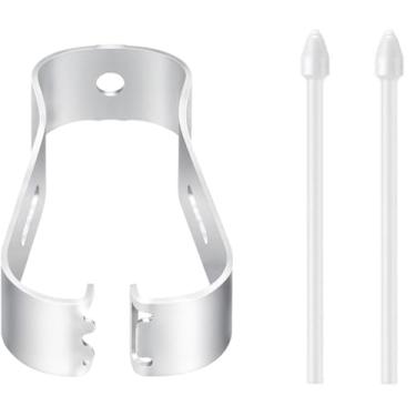 Imagem de 2 pontas/pontas de caneta originais OEM Tab S9 FE para Samsung Galaxy Tab S9 Plus/S9 Ultra/S10/S10 Plus/S10 Ultra Stylus pontas de silicone macio (2 peças/branco)