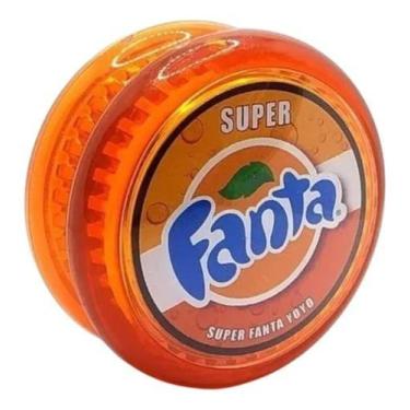 Imagem de Ioiô Da Coca Cola, Pepsi Fanta Sprite De Rolamento Yoyo Ioio, Laranja,