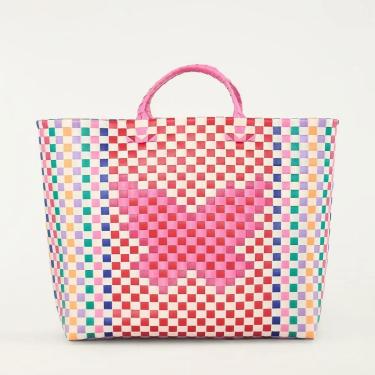 Imagem de Bolsa Farm Tote Artesanal G Borboleta Praia RJ-Feminino