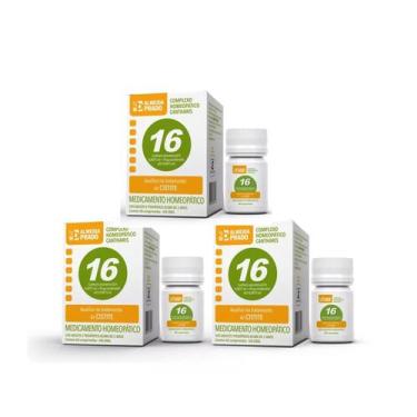 Imagem de Kit 3 Complexo N16 60 Cpr - Almeida Prado