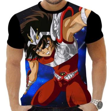 Imagem de Camiseta Camisa Personalizada Anime Cavaleiros do Zodíaco 32 - Zahir S