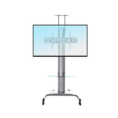 Imagem de SFOIMO Suportes de TV Suporte universal para TV Suporte de TV móvel do chão ao teto Suporte de TV LCD para escritório sala de conferências Suporte de carrinho de exibição resistente '' Suporte de TV