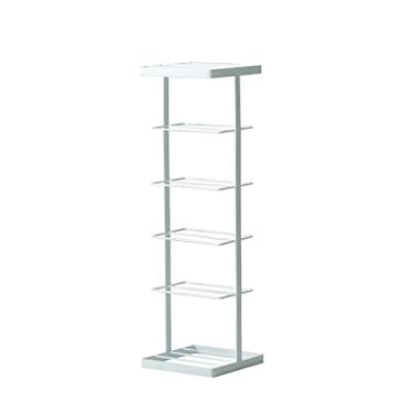 Imagem de Lss9azznmm Armário de armazenamento de sapatos, sapateira de metal, ferro artístico, corredor, sapateira, adequado para sala de estar, quarto, corredor, sapateira, prateleira, sapateira, suporte de