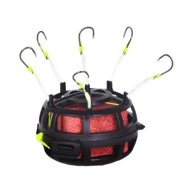 Imagem de Gaiola De Isca Flutuante 360 Graus Com Design Invertido Para Pesca Em 